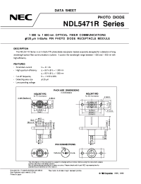 Datasheet NDL5461P производства NEC